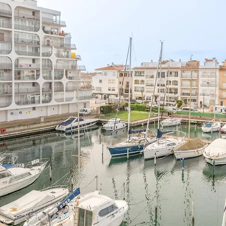 Elegante Estudio Frente Al Canal Con Terraza Apartment Empuriabrava