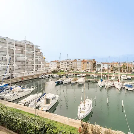 Apartment Elegante Estudio Frente Al Canal Con Terraza Empuriabrava